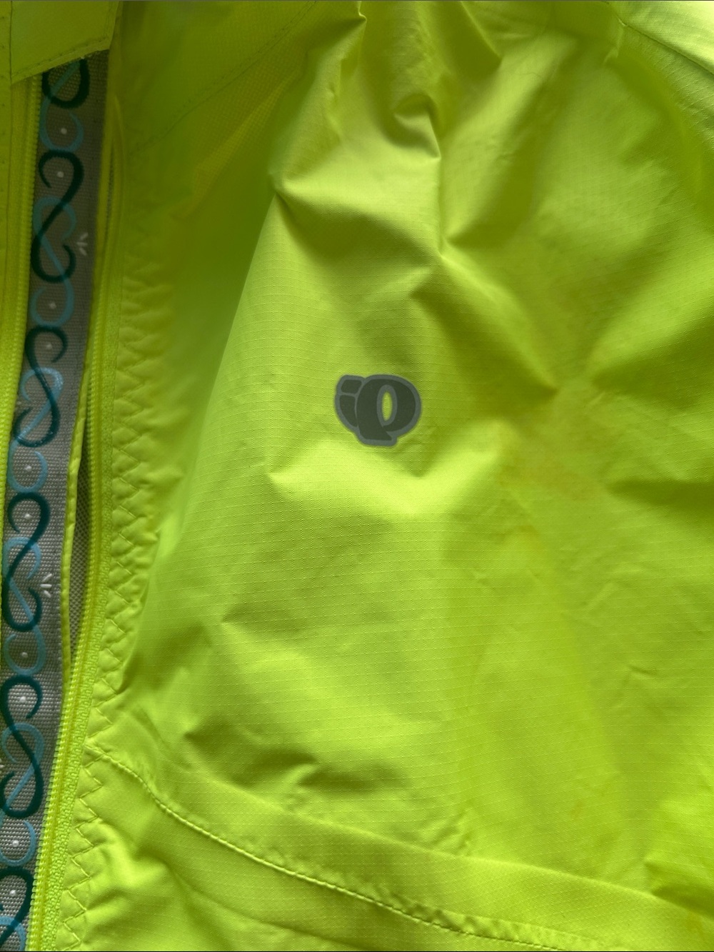 Pearl Izumi High-Visibility Lime Yellow Cycling Jacket - Picture 5 of 9